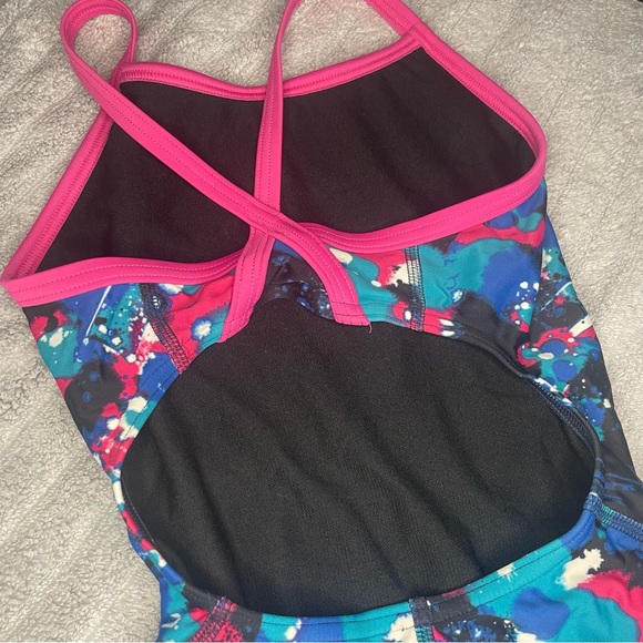 Sporti Thin Strap One Piece Swimsuit Youth - Picture 2 of 6